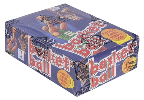 1977-78 Topps Basketball Unopened Wax Box (36 Packs) - BBCE Certified